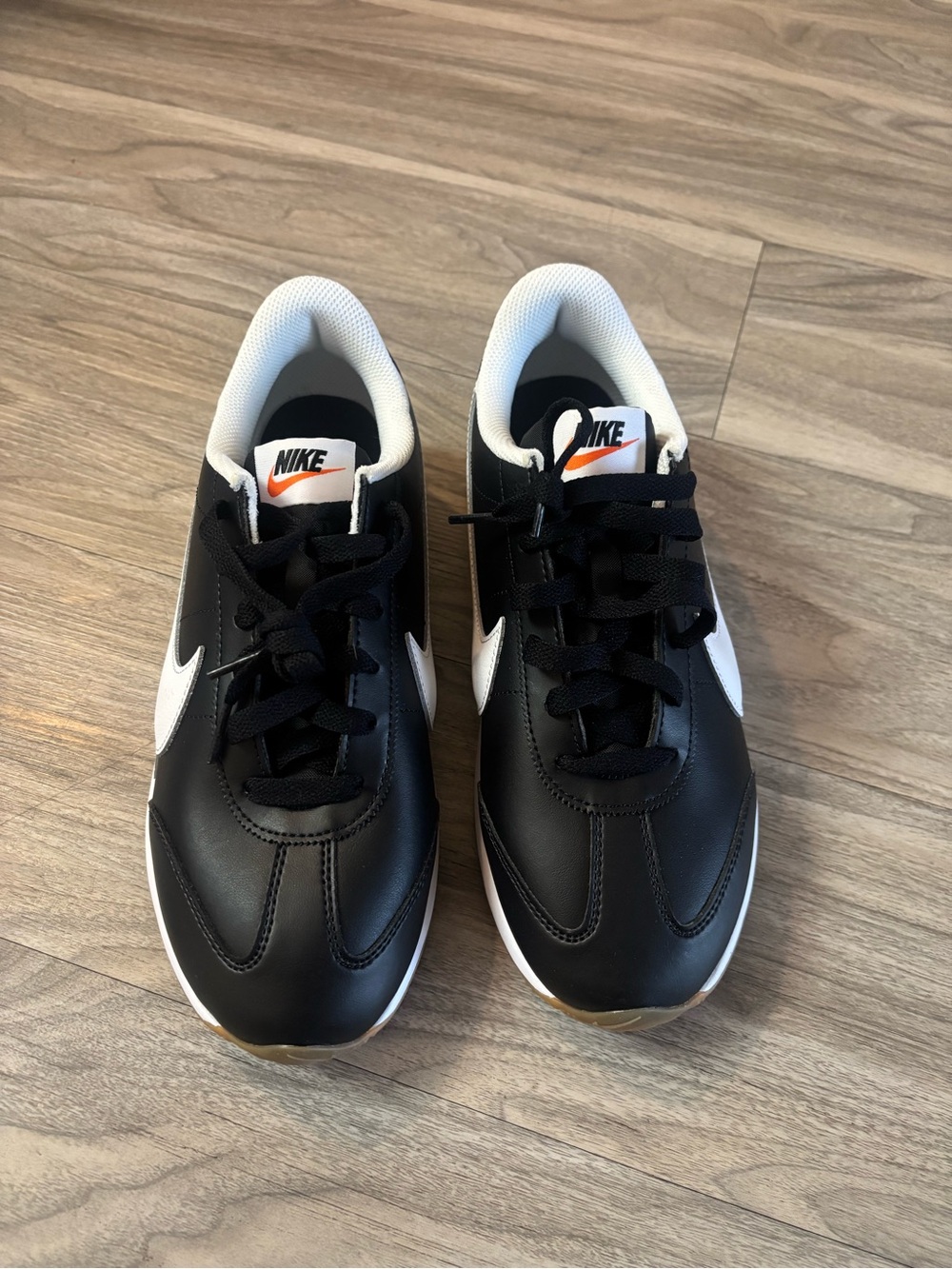 Nike Black and White Low-Top Sneakers